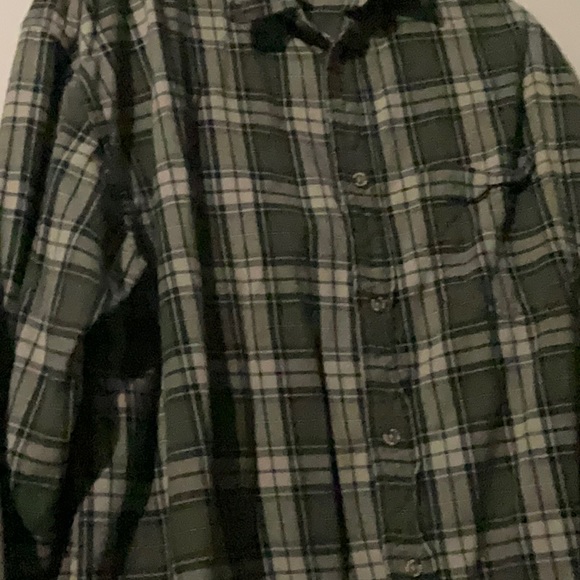 Brazos Work Force Jacket Mens XL Button Up Pockets Multicolor Plaid - Picture 2 of 4